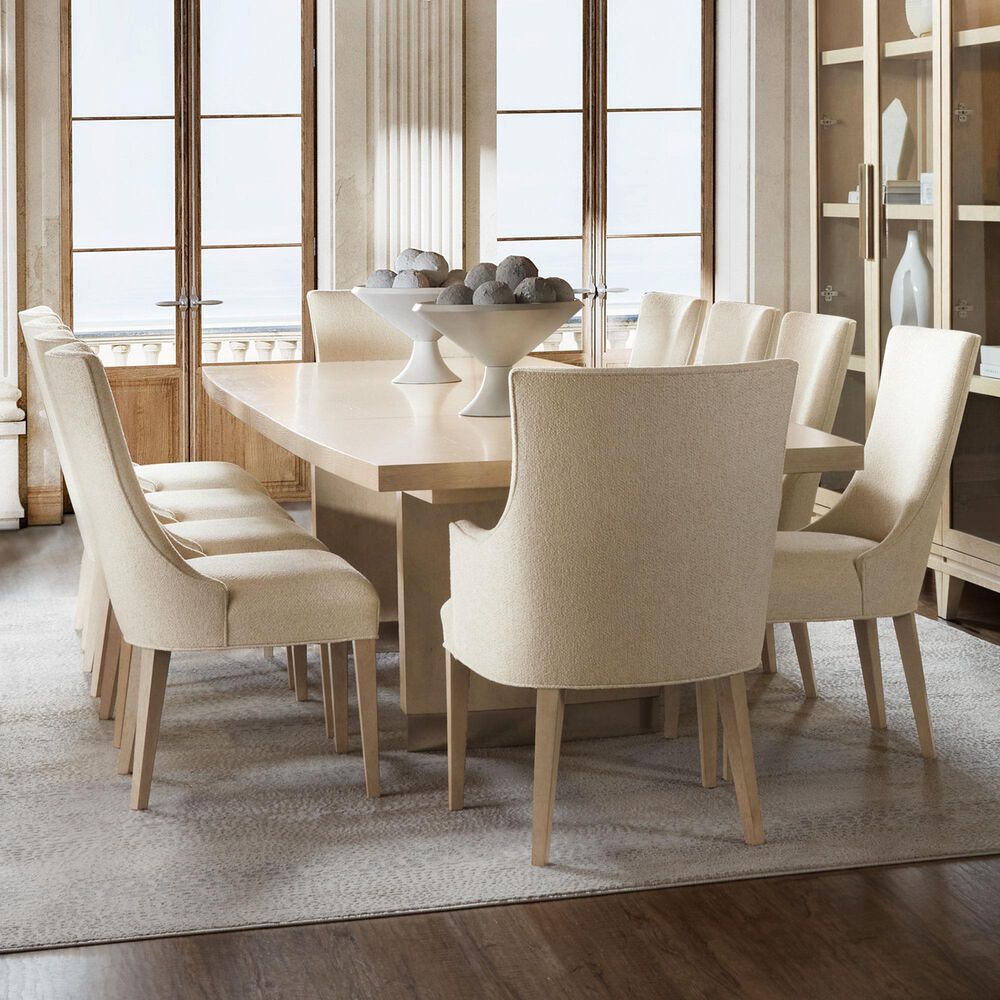 Hooker Furniture Westwood 9-Piece Rectangular Dining Set in Polished Limestone, , large