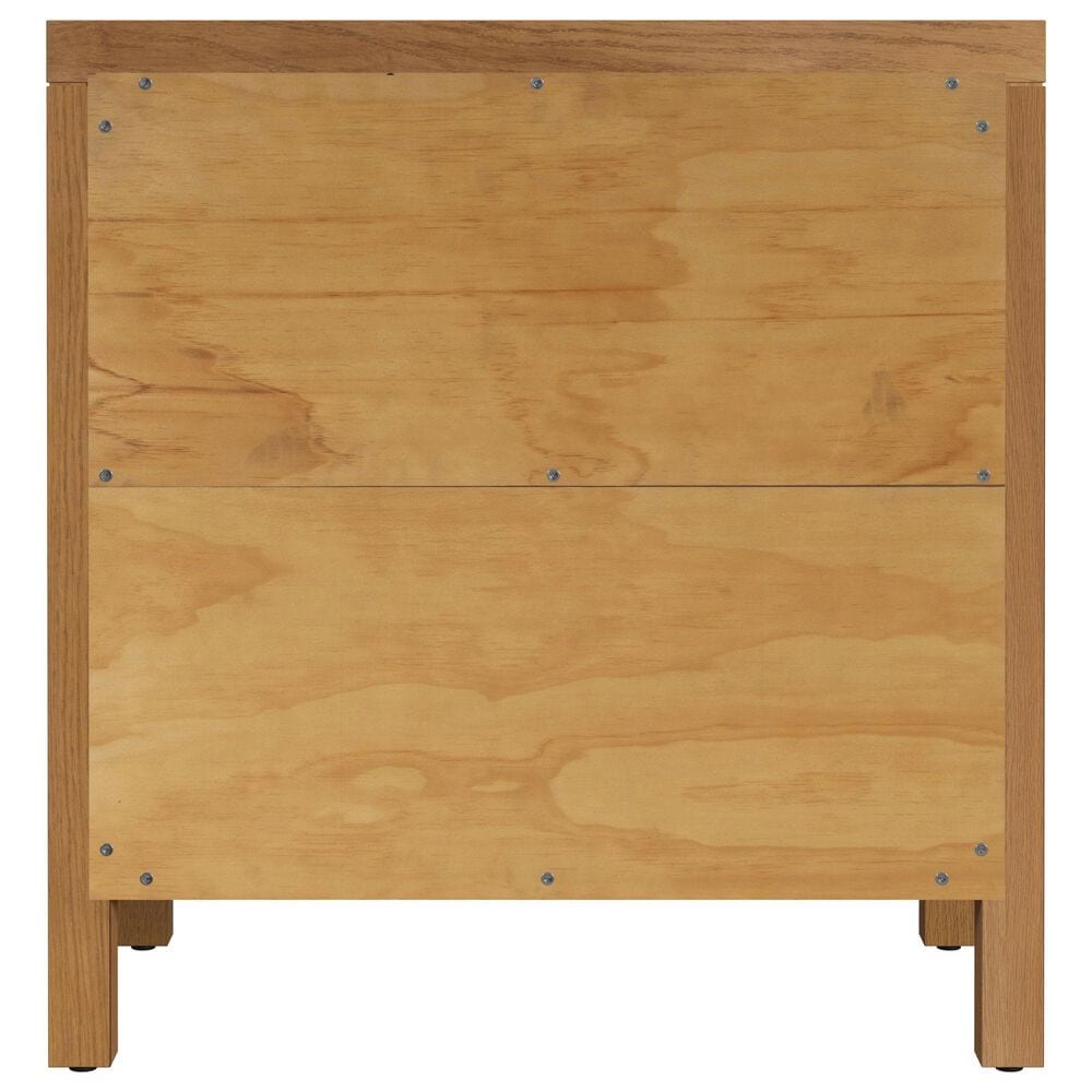 Butler Specialty Company Nora 3 Drawer Nightstand in Light Natural Brown, , large