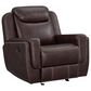 Mayberry Hill Panther Power Motion Glider Recliner in Neono Brown, , large