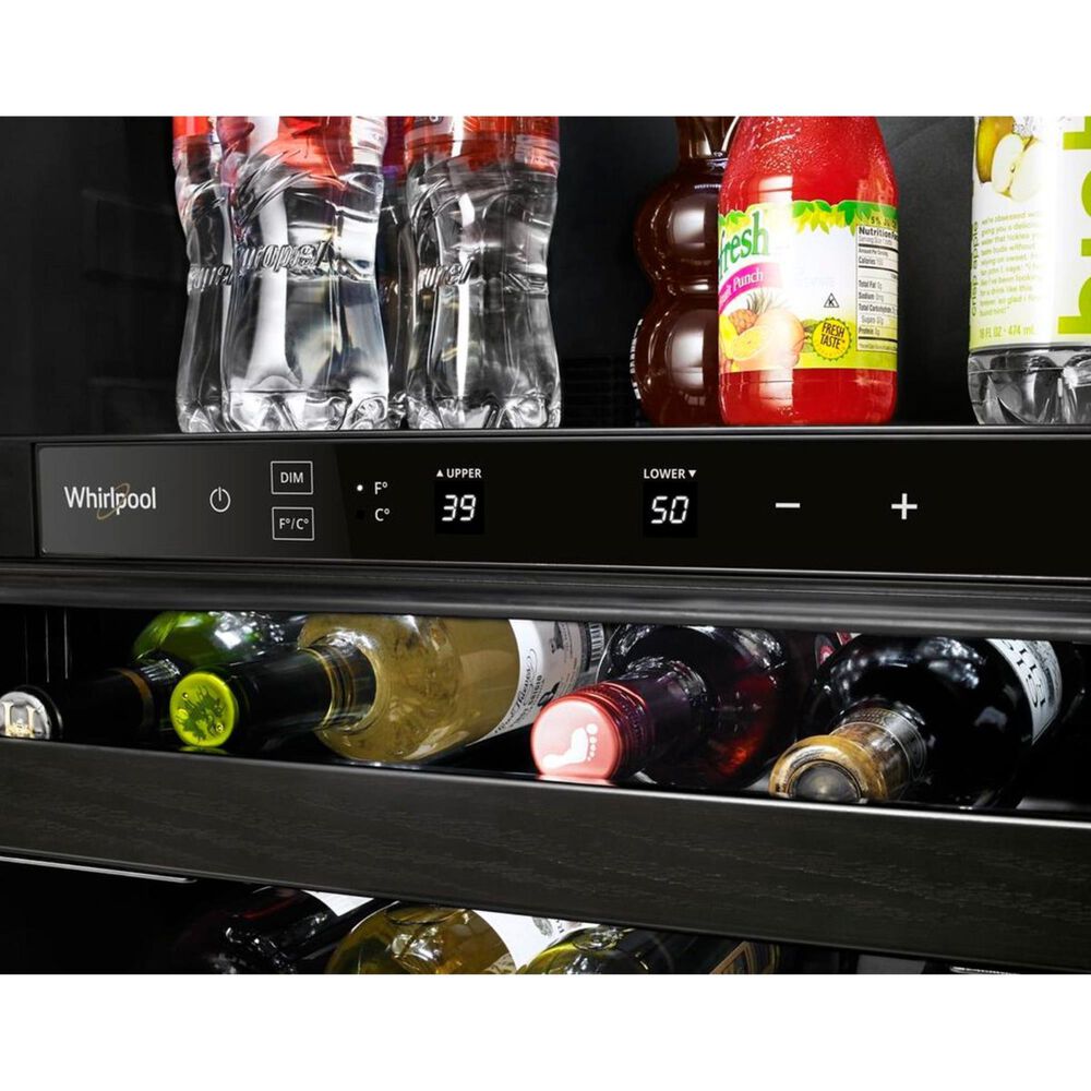 Whirlpool 5.2 Cu. Ft. 25&quot; Wide Undercounter Beverage Center in Stainless Steel, , large