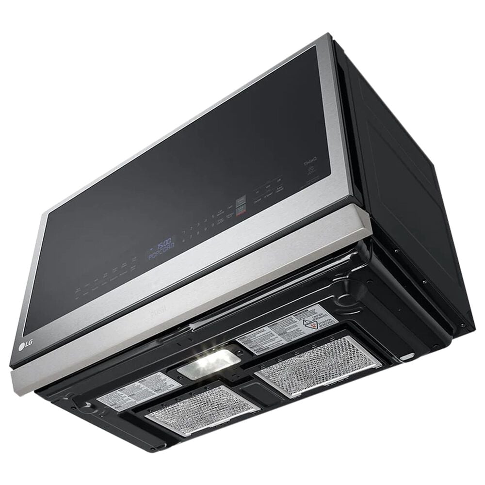 LG 2.1 Cu. Ft. Over-the-Range Microwave Oven with EasyClean in Stainless Steel, , large