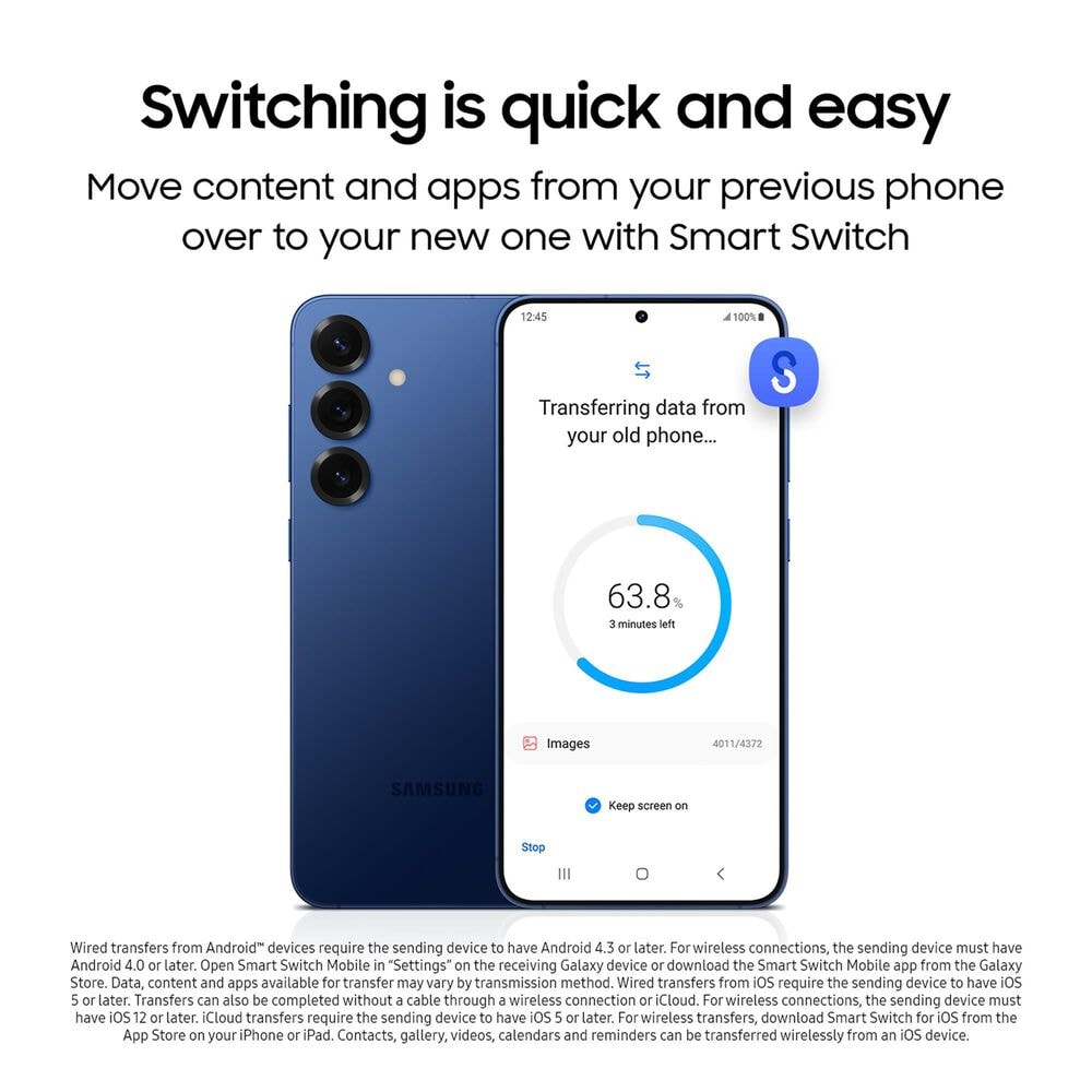 Samsung Galaxy S25+ 256GB &#40;Unlocked&#41; - Icyblue, , large