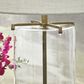 Ashley Gizeh Glass Table Lamp in Clear and Gold, , large