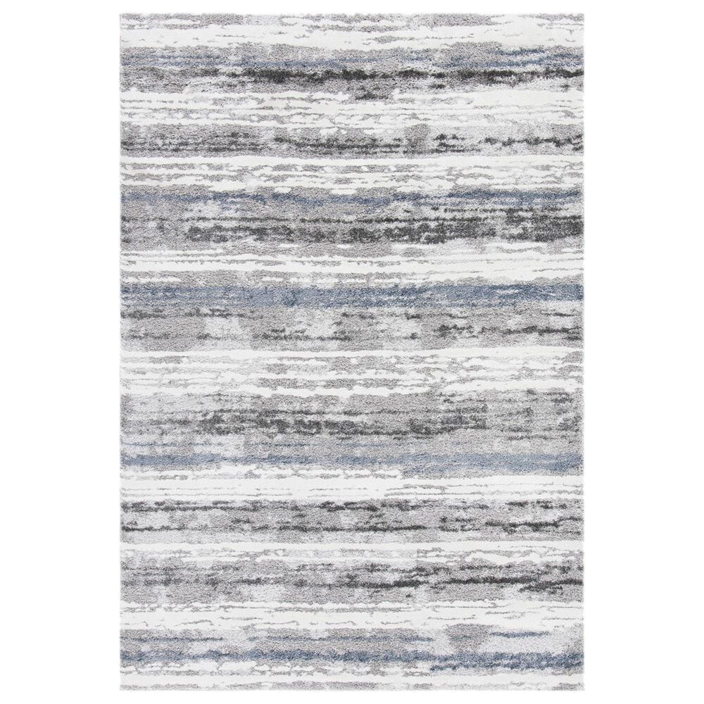 Safavieh Century CTY322G 6"7" x 9" Grey and Blue Area Rug, , large