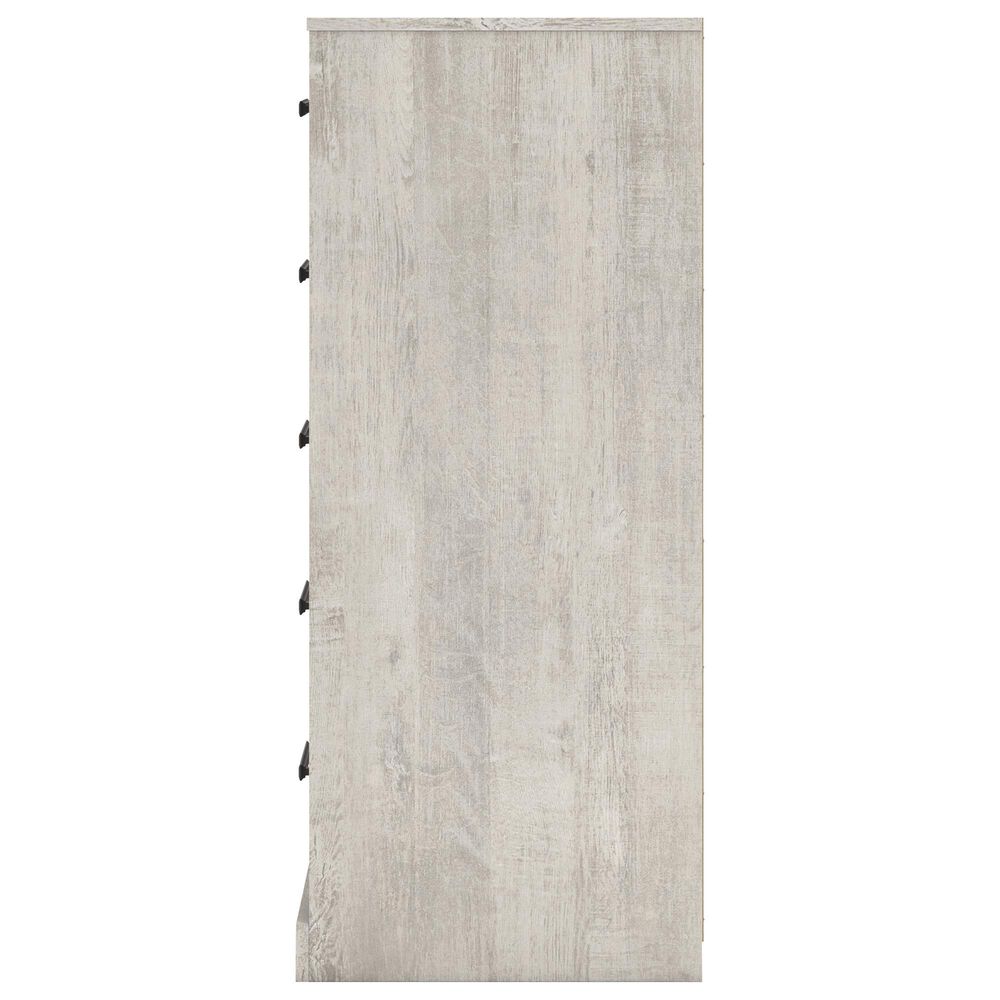 Ashley Shawburn 5-Drawer Chest in Light Gray, , large