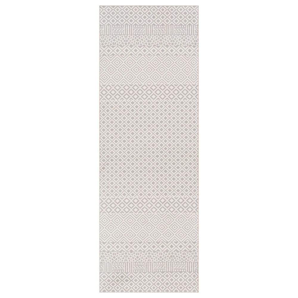 Surya Lavadora LVR2321 2"7" x 7"3" Gray and Light Gray Runner, , large