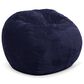 Bean Bag Nest Chairs Queen Plush Bean Bag in Indigo, , large