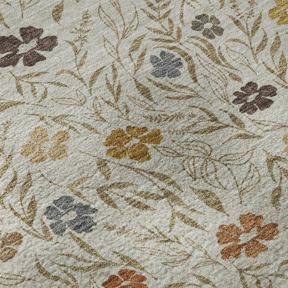 Dalyn Rug Company Soft Essentials Floral Pearl 3' x 5' Indoor/Outdoor Area Rug, , large