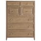 Universal Furniture Weekender 5-Piece King Panel Bedroom Set in Sand Dune and Natural, , large