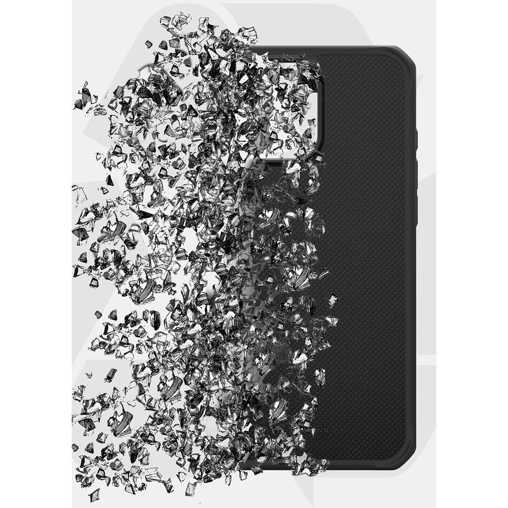 ITSkins Ballistic R Nylon MagSafe Case for Apple iPhone 16 Pro Max in Black, , large