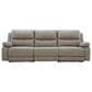Ashley Narwhal Place 3-Piece Power Reclining Symmetrical Sectional in Pebble, , large