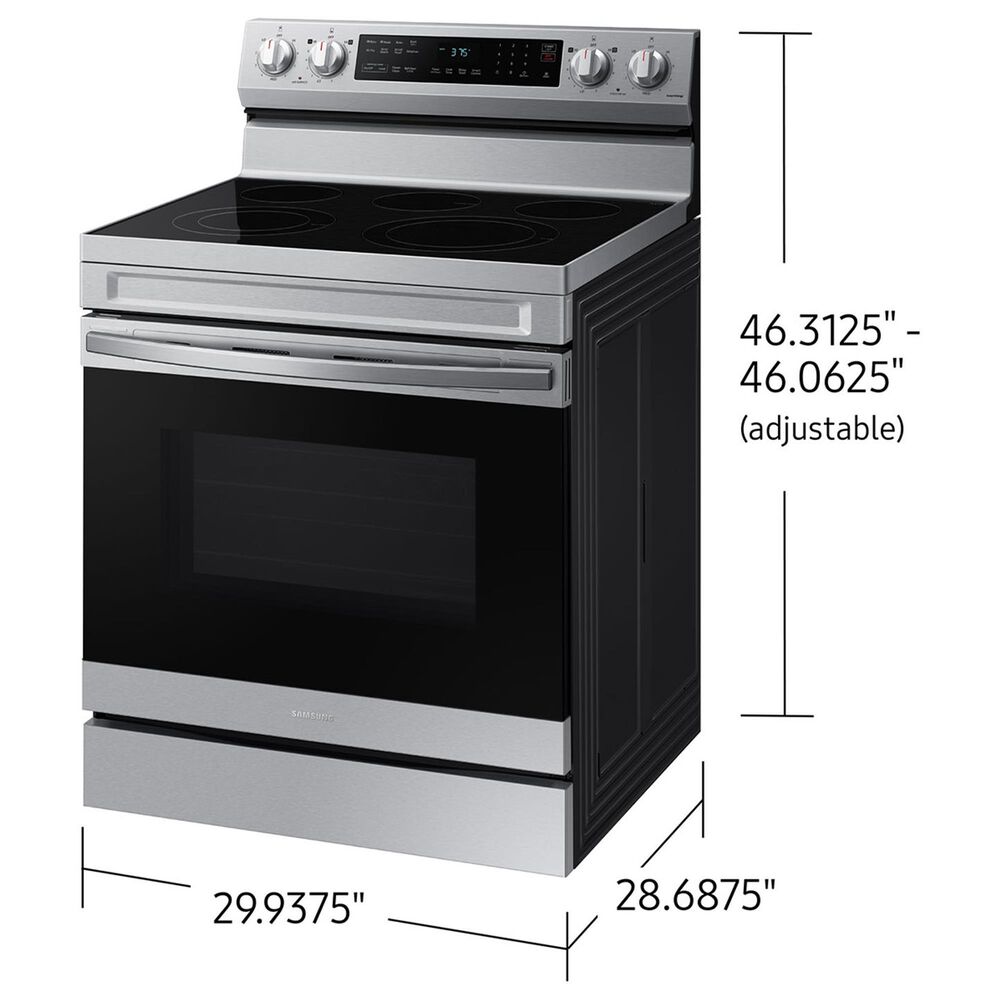 Samsung 6.3 Cu. Ft. Freestanding Electric Range in Stainless Steel, , large