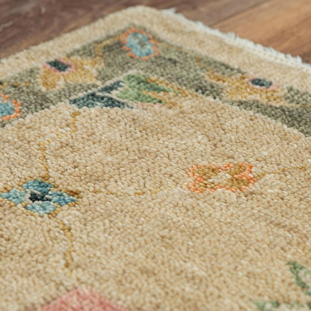 RIZZY Envision Bulbs Blossoms 10&#39; x 14&#39; Beige Area Rug, , large