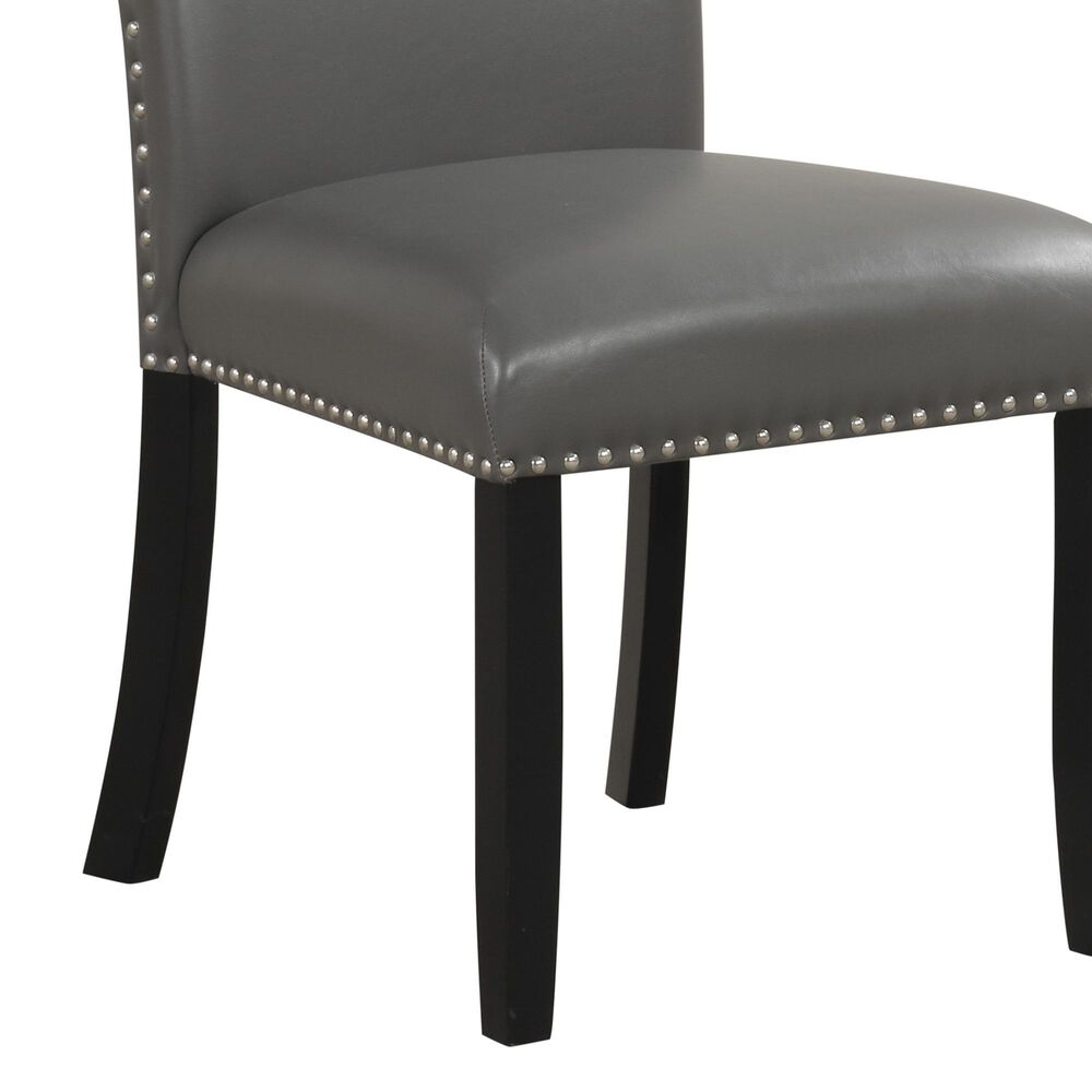 Titanic Furniture Vivian Side Chair in Gray - Set of 2, , large