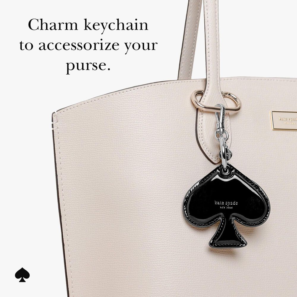 Kate Spade Charm Keychain for Apple AirTag in Spade, , large