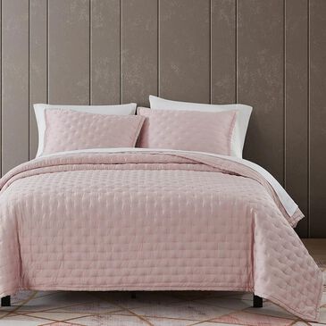 HiEnd Accents Lyocell Full/Queen Quilt in Blush, , large
