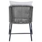 Blue River Koala and Calica 5-Piece Patio Dining Set in Black, Gray and Dark Eucalyptus, , large