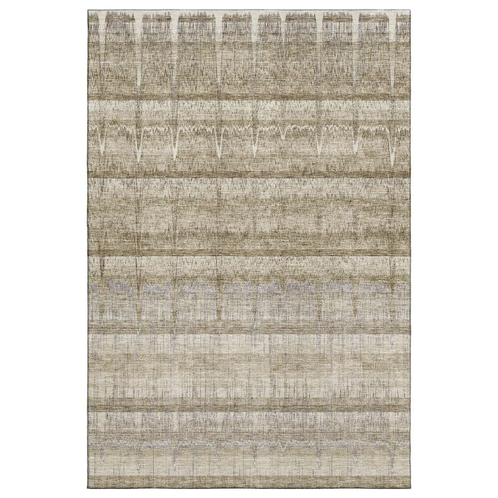 Dalyn Rug Company Trevi TV19 5" x 7"6" Taupe Area Rug, , large