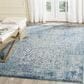 Safavieh Evoke EVK256C-4 4" x 6" Blue/Ivory Area Rug, , large