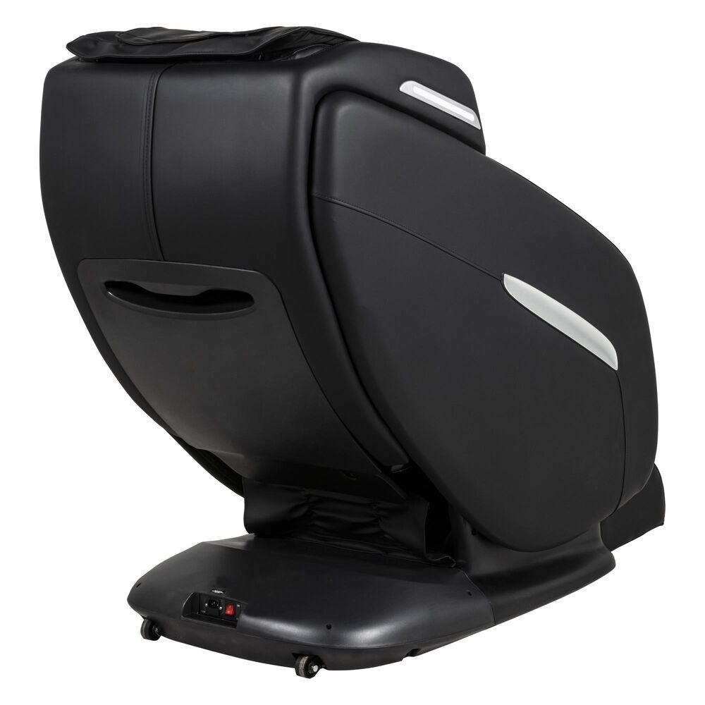 Ergotec Zero Gravity Massage Chair with Lumbar Heat in Black, , large
