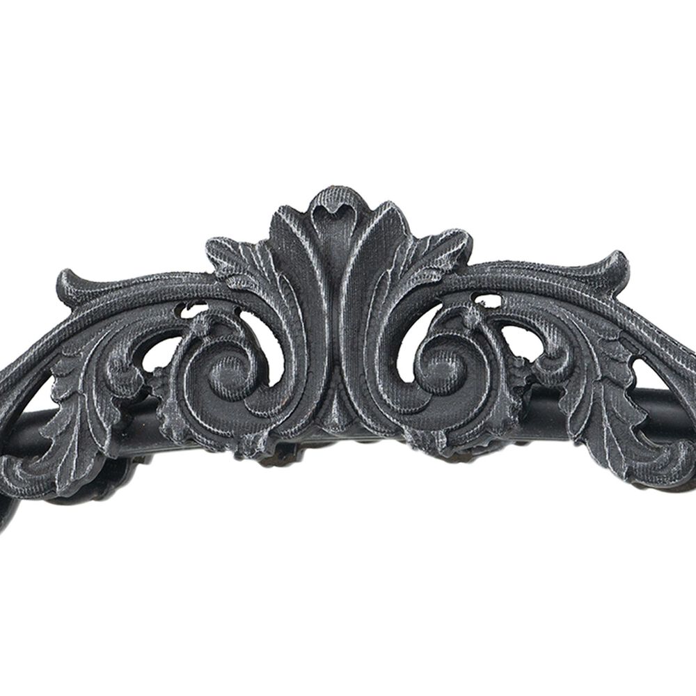 Hearth and Haven 66" x 36" Full Length Arched Mirror in Black, , large