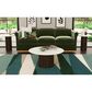 Mayberry Hill Sylvie Coffee Table in White and Dark Brown, , large