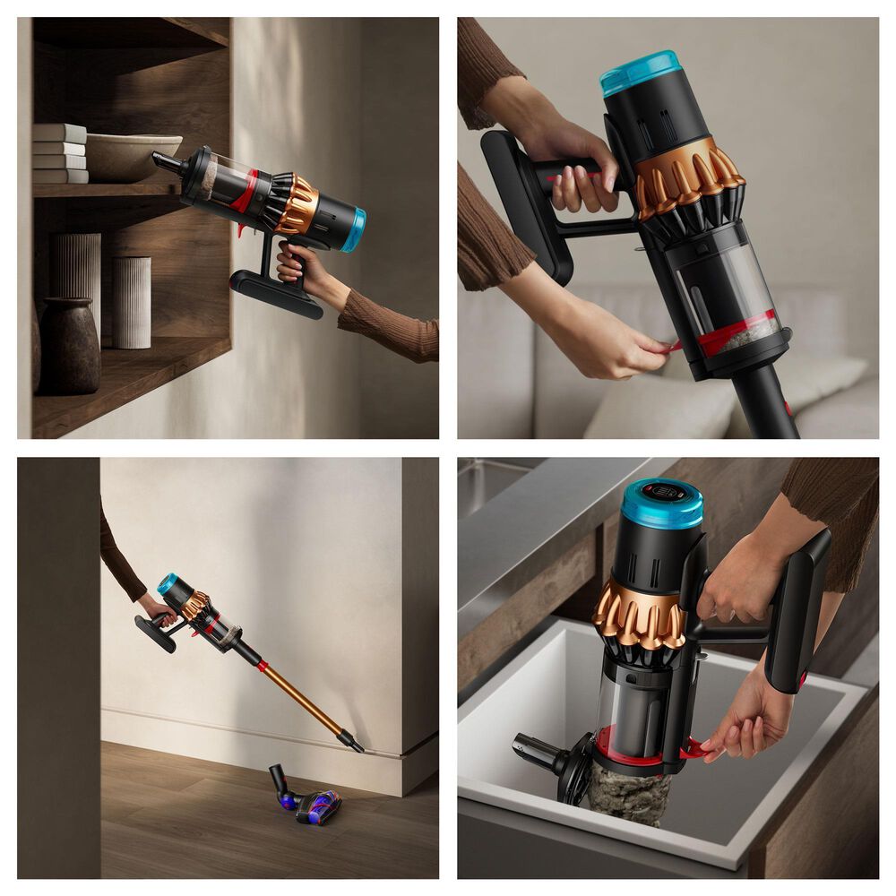 Dyson V16 Piston Animal Cordless Vacuum in Matte Black and Copper, , large