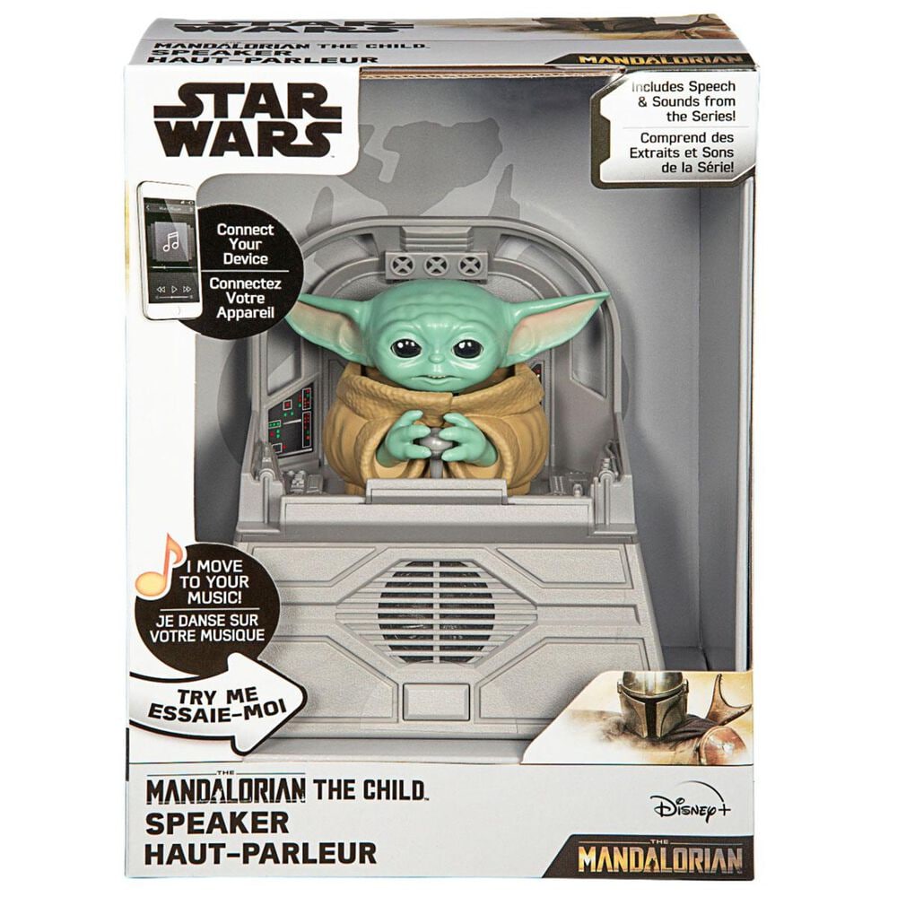 KIDdesigns Star Wars: The Mandalorian - The Child Wired Speaker, , large