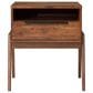 LH Imports Remix 1-Drawer Nightstand in Estelle Brown, , large