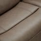 Interlochen 6-Piece Leather Power Reclining Sectional with Power Headrests in Aline Sable, , large