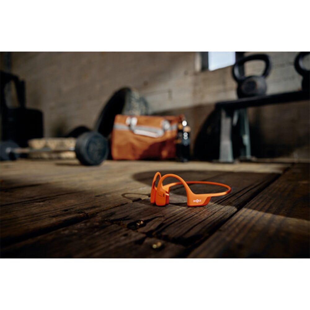 Shokz OpenRun Pro 2 Wireless Open-Ear Bone Conduction Sports Headphones in Orange, , large