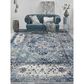 Amer Rugs Alexandria 8"9" x 11"9" Gray and Sea Blue Area Rug, , large
