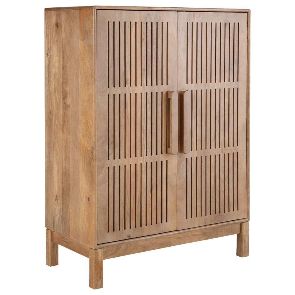 Ashley Pellamour Bar Cabinet in Natural Brown, , large