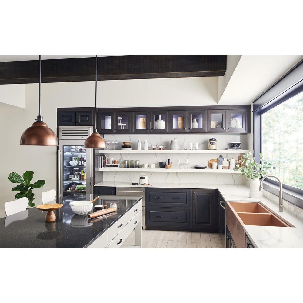 True Residential 24.8 Cu. Ft. Refrigerator Column with Left Hinge and Solid Door in Stainless Steel, , large