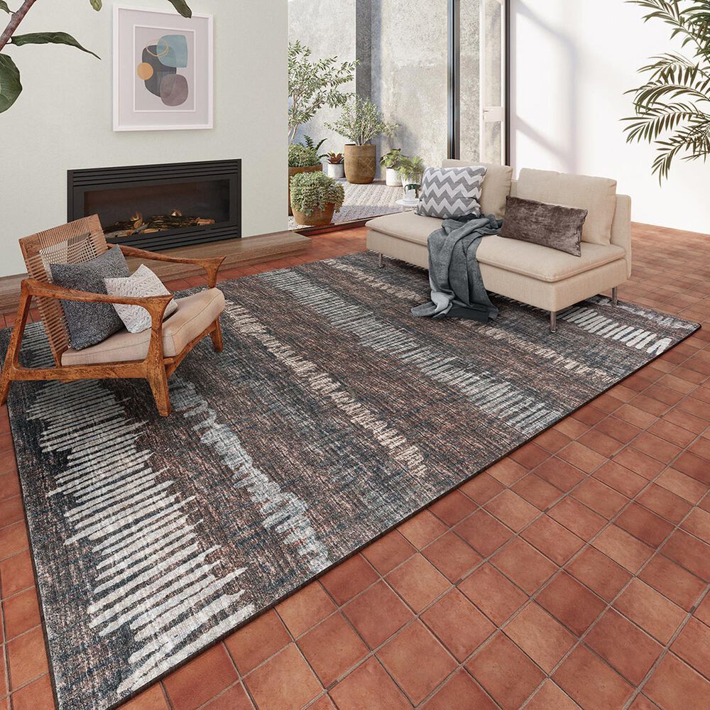 Dalyn Rug Company Winslow 5&#39; x 7&#39;6&quot; Coffee Indoor/Outdoor Area Rug, , large