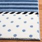Safavieh Carousel Nautical 6"7" x 9" Navy and Ivory Kids  Area Rug, , large
