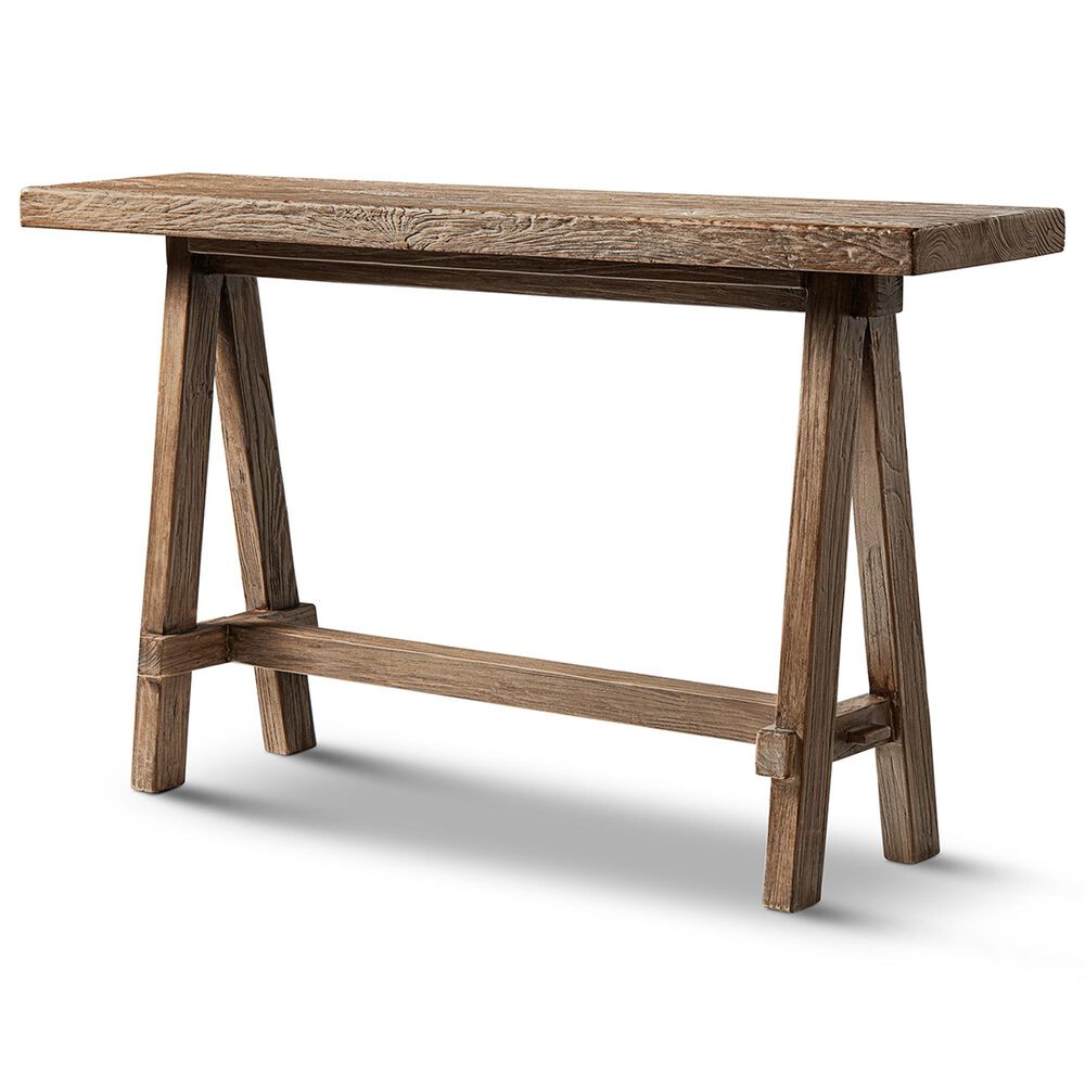 Jennifer Taylor Home Hawthorne 60" Console Table in Heritage Medium Dark Brown, , large
