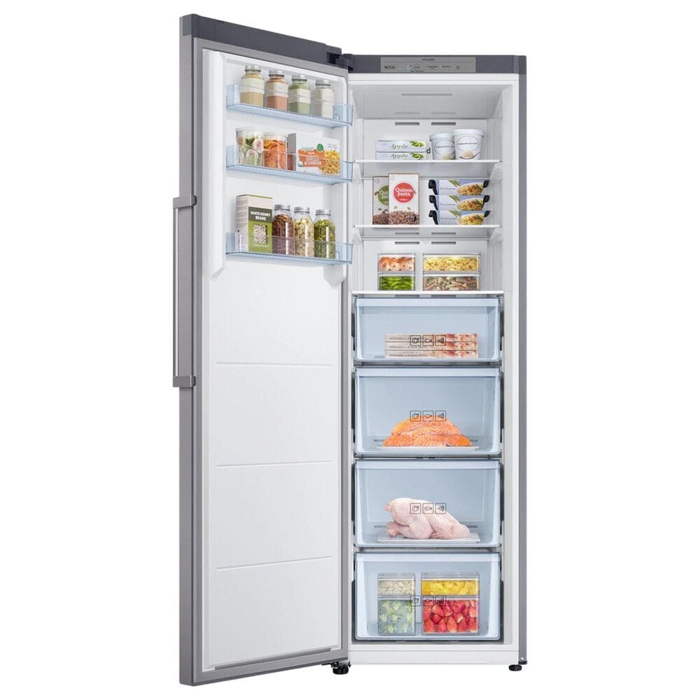 Samsung 11.4 Cu. Ft. Capacity Convertible Upright Freezer in Stainless Look, , large
