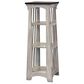 Rustic Imports Large Tower Accent Table in Castello Gray and Brown, , large
