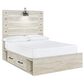 Ashley Cambeck Full Single Storage Bed in Whitewash, , large