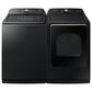 Samsung 7.4 Cu. Ft. Smart Electric Dryer with Steam in Brushed Black, , large