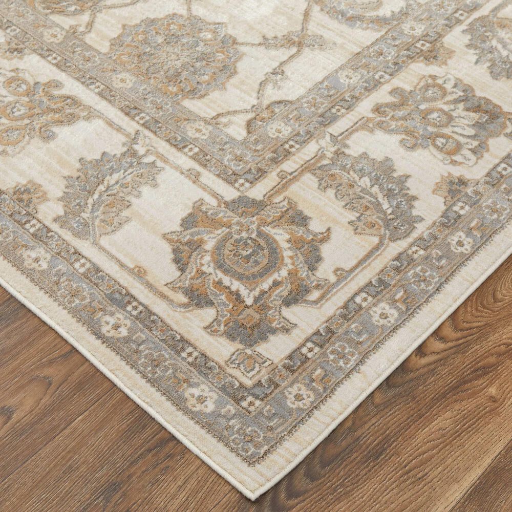 Feizy Celene 39KZF 5&#39; x 7&#39;6&quot; Beige and Gray Area Rug, , large
