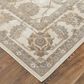 Feizy Celene 39KZF 5" x 7"6" Beige and Gray Area Rug, , large