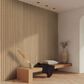 MS International Sonowood Natural Reeded 9.5" x 94.5" Acoustic Wood Slat Panels, , large