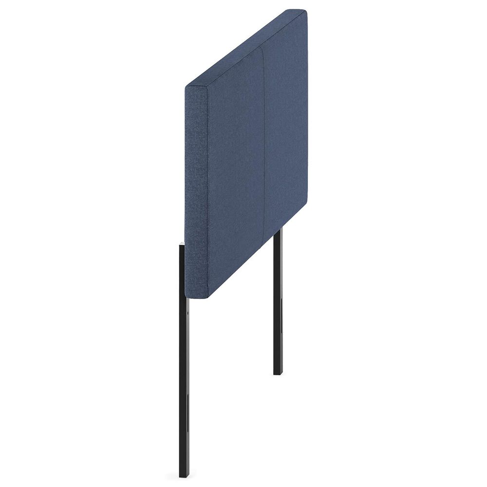 HOMLUX Roanne Queen Upholstered Headboard in Denim, , large