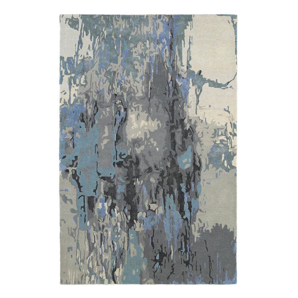 Oriental Weavers Galaxy 21906 8" x 10" Sky Blue Area Rug, , large