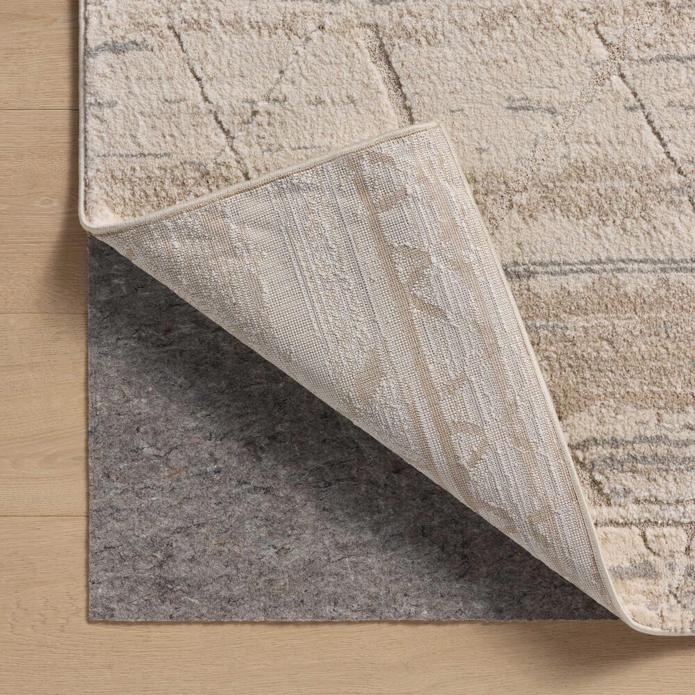Amber Lewis x Loloi Monty 11&#39;6&quot; x 15&#39; Ivory and Natural Area Rug, , large