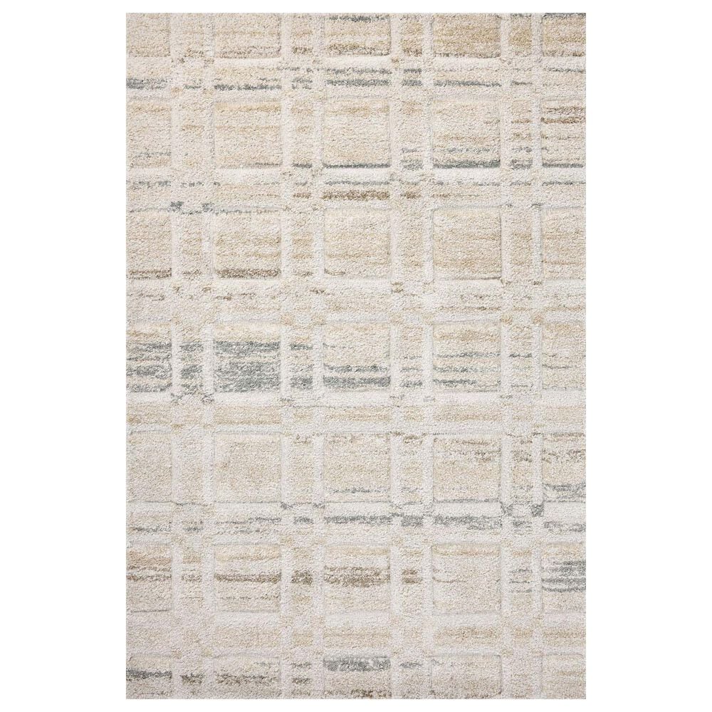 Loloi Silas 7"10" x 10" Bone and Multicolor Area Rug, , large