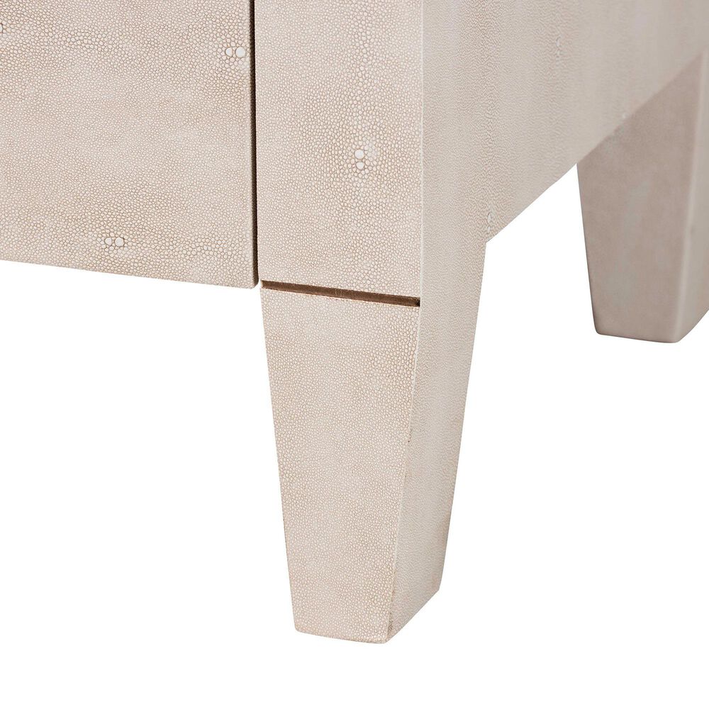 Baxton Studio Leyna 3-Drawer Storage Cabinet in Beige, , large