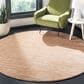Safavieh Vision 3" Round Light Brown Area Rug, , large